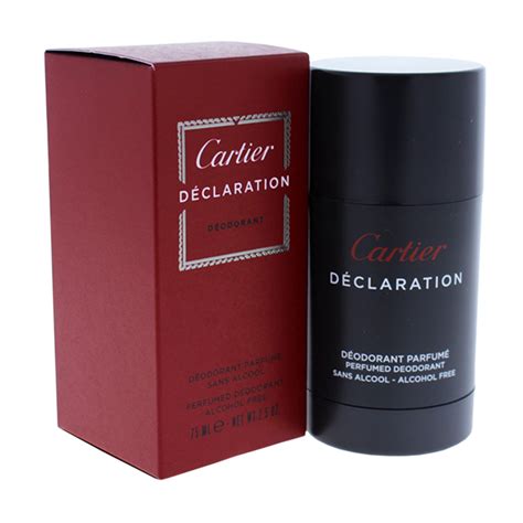 cartier declaration deodorant stick.